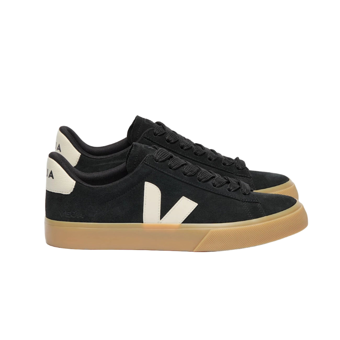 Veja women's black suede trainer