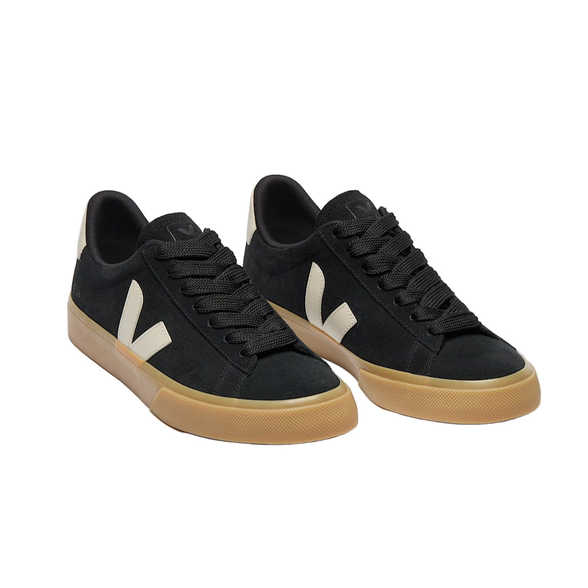 Veja women's black suede trainer