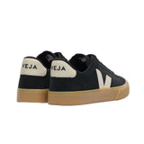 Veja women's black suede trainer