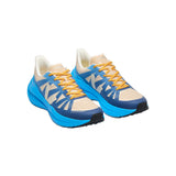 Veja men's blue mesh lace-up trainer