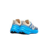 Veja men's blue mesh lace-up trainer
