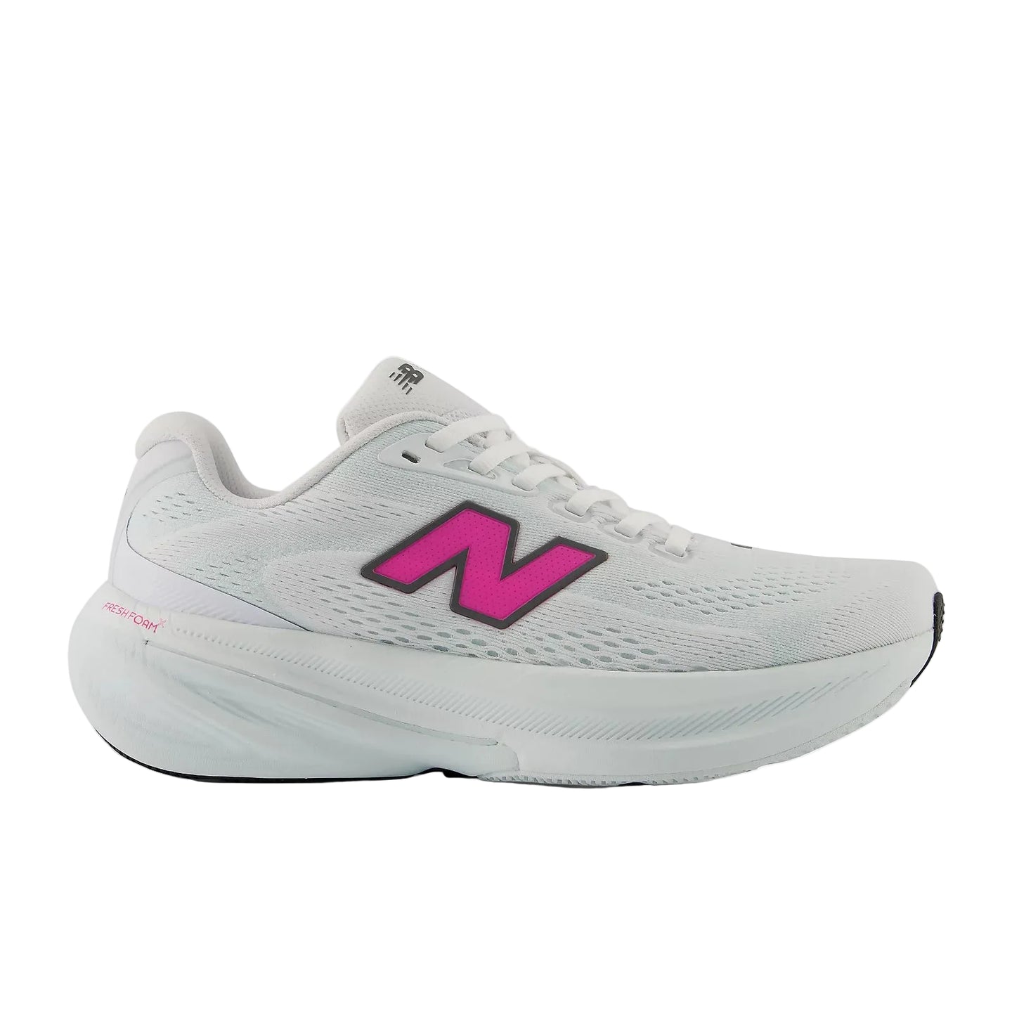 New Balance Womens Trainer Fresh Foam X 860v15 White/Pink Heat/Glint Blue