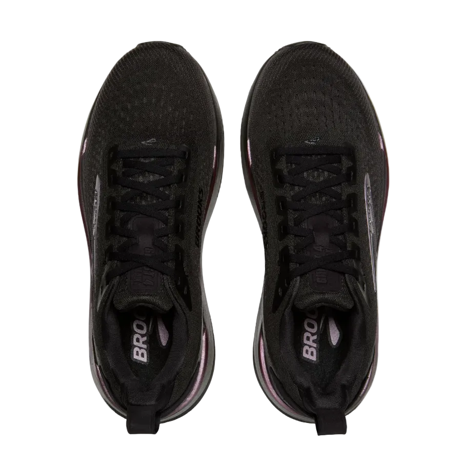 Brooks Womens Trainer Ghost Max 4 Black/Black/Rose Gold