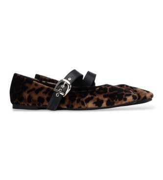 XTI women's pump 146485 in leopard print