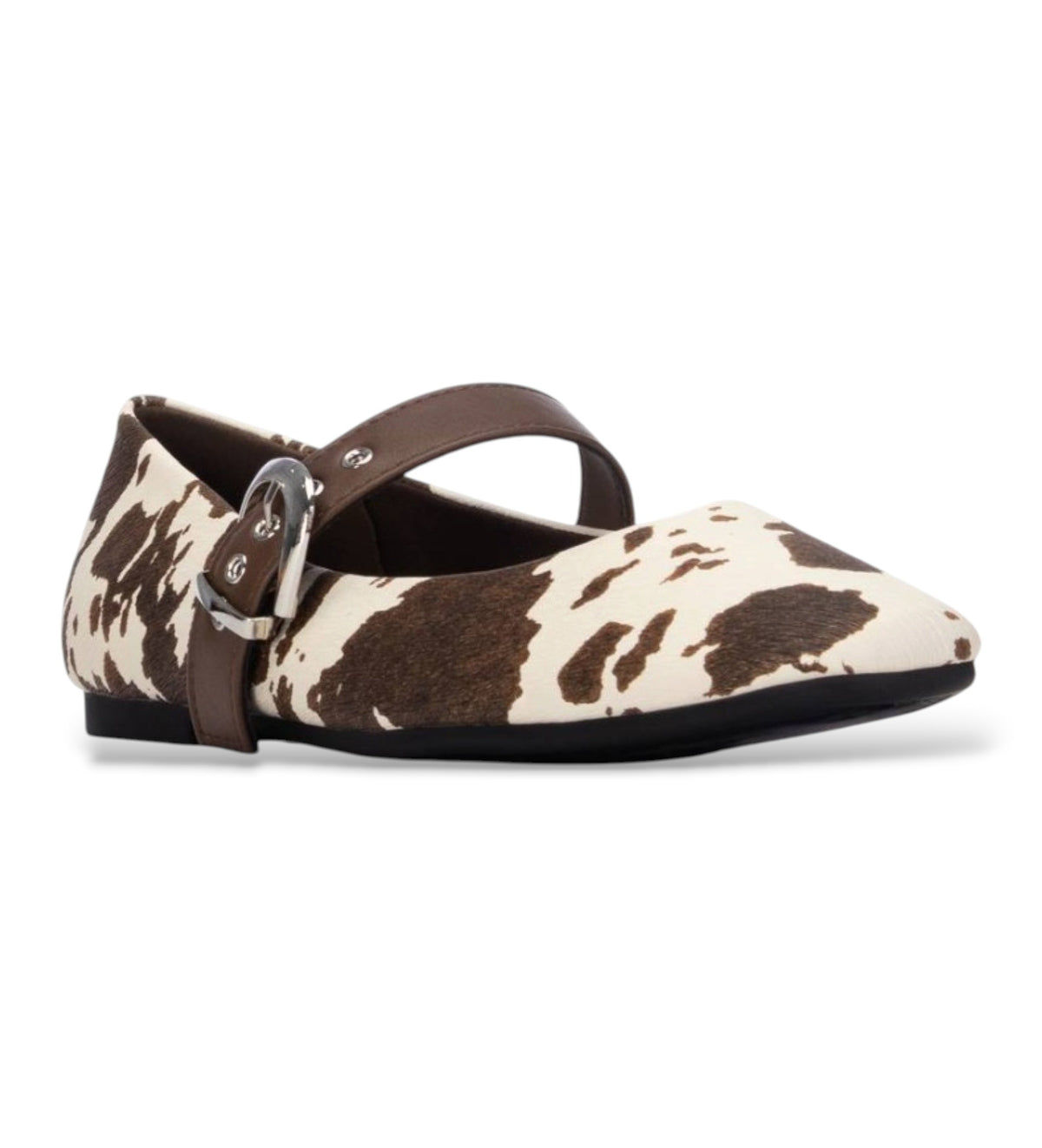 XTI women's pump 146485 in cow print