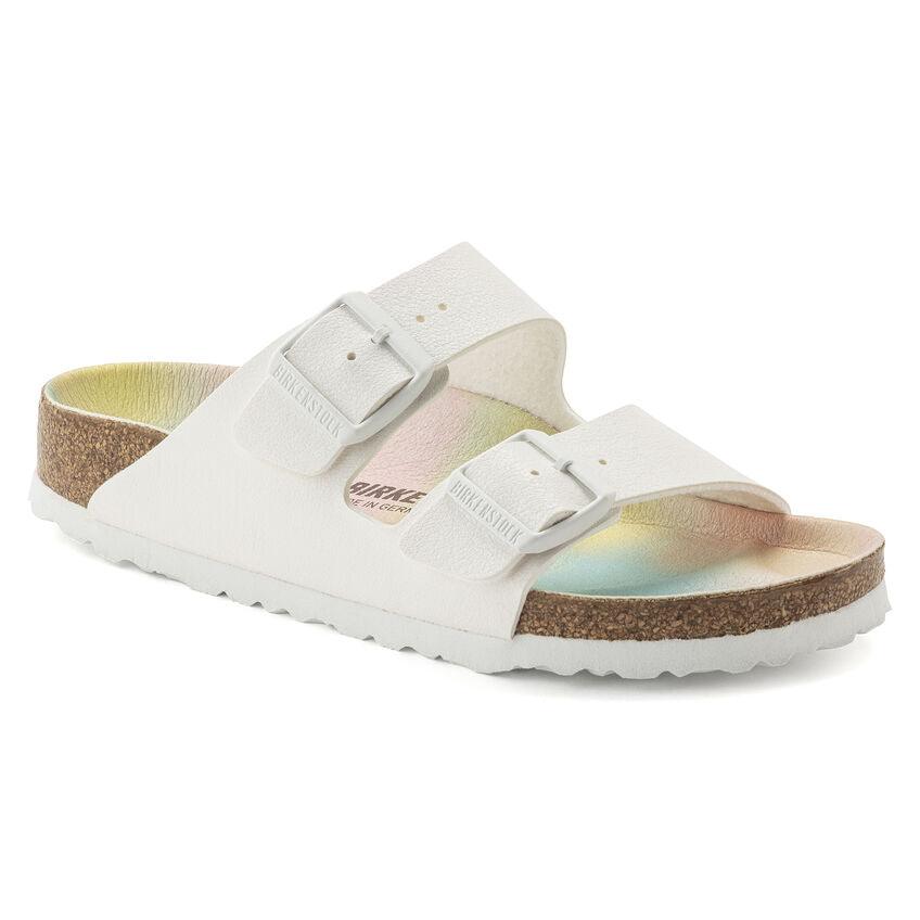 Birkenstock Womens Arizona Sandal BS White - Donaghys
