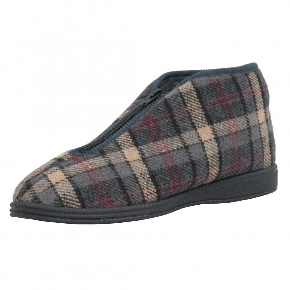 Sleepers Mens Slipper Jed II Grey - Donaghys