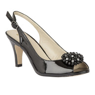 Lotus Elodie women's black patent shoe