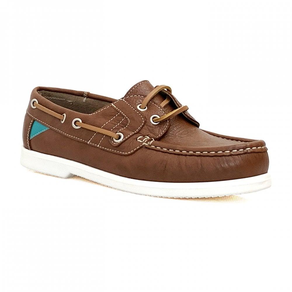 Lauren Thomas Womens Boat Shoe 82249 Tan - Donaghys
