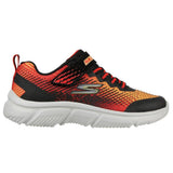 Skechers Boys Trainers Go Run 650 Norvo Black Red - Donaghys