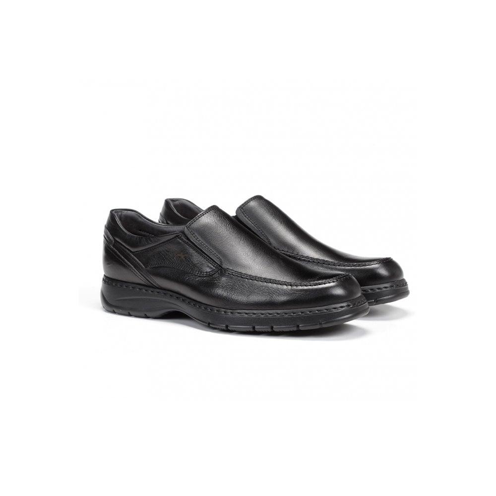 Fluchos Mens Shoe 9144 Crono Black - Donaghys