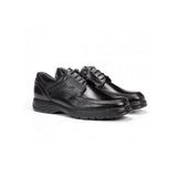 Fluchos 9142 Crono men's black leather lace-up smart shoe