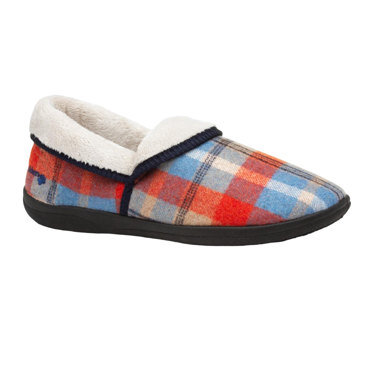 Padders Womens Slipper Mellow Blue Combi - Donaghys