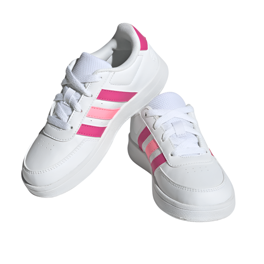 Adidas Girls Sneaker Breaknet 2.0 K White Pink Donaghys
