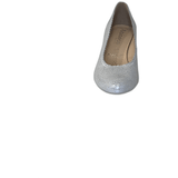 Bioeco women's silver leather shoe