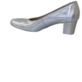 Bioeco women's silver leather shoe