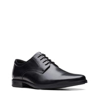Clarks Mens Shoe Howard Walk Black - Donaghys