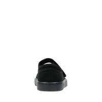 Clarks Girls Plimsole Hopper Go Black Fabric - Donaghys