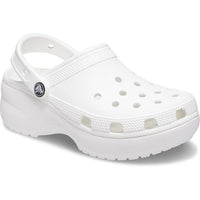Crocs Womens Clog Classic Platform White - Donaghys