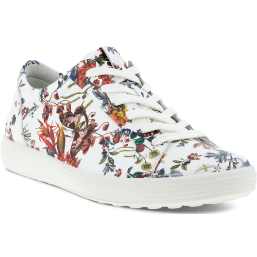 Ecco womens hot sale white sneakers