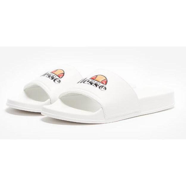 Boys white store sliders