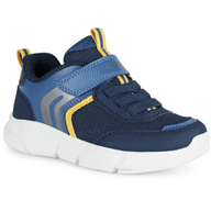 Geox Boys Trainer J Aril Navy/Yellow - Donaghys
