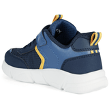 Geox Boys Trainer J Aril Navy/Yellow - Donaghys