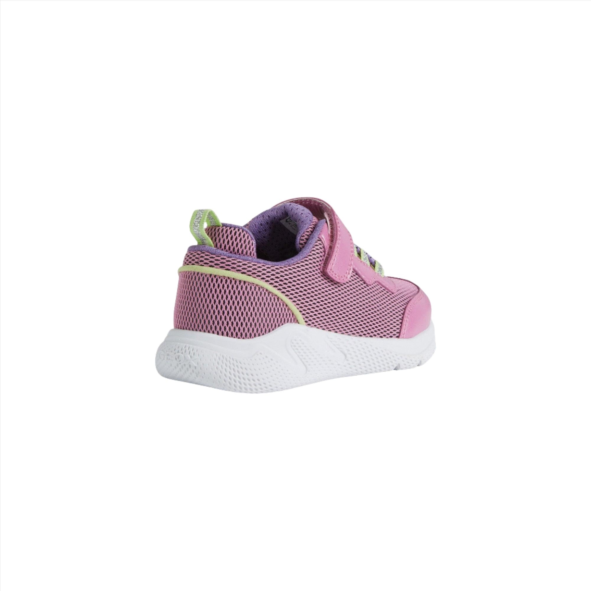 Geox Girls Trainer J Sprintye Fuchsia/Lime - Donaghys
