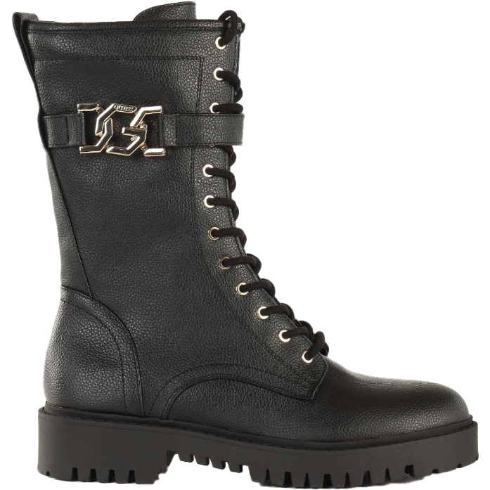 Black guess boots best sale