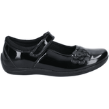 Hush Puppies Girls School Shoe Jessica Jnr Black Patent - Donaghys