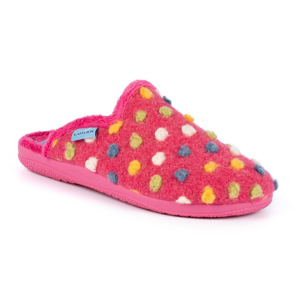 Lunar Womens Slipper Montreal Pink - Donaghys