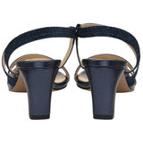 Lotus Womens Sandal Bernadette Navy Pearl - Donaghys