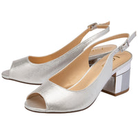 Lotus Womens Shoe Evelyn Silver - Donaghys