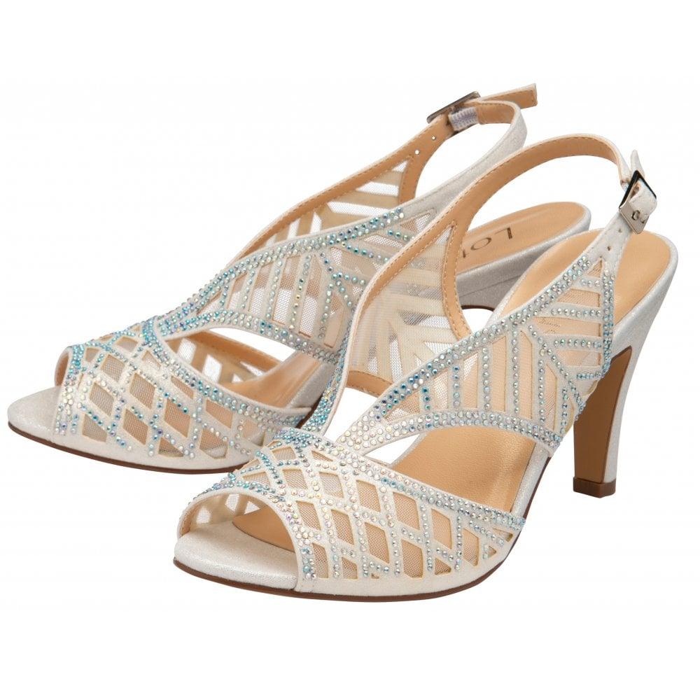 Lotus Womens Sandal Natalia Ice Diamante - Donaghys