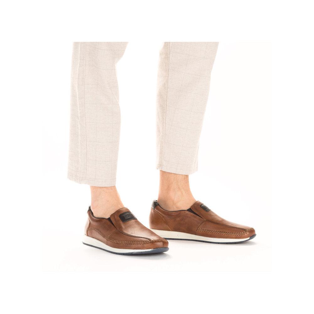 Rieker Mens Shoe 11962-25 Brown - Donaghys