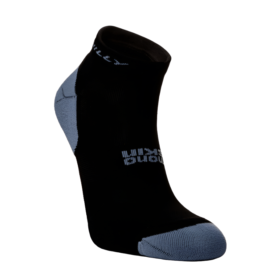 Hilly Mens Socks Active Socklet White/Black/Grey - Donaghys