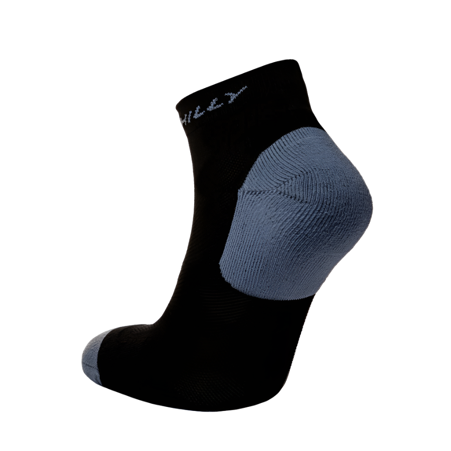 Hilly Mens Socks Active Socklet White/Black/Grey - Donaghys