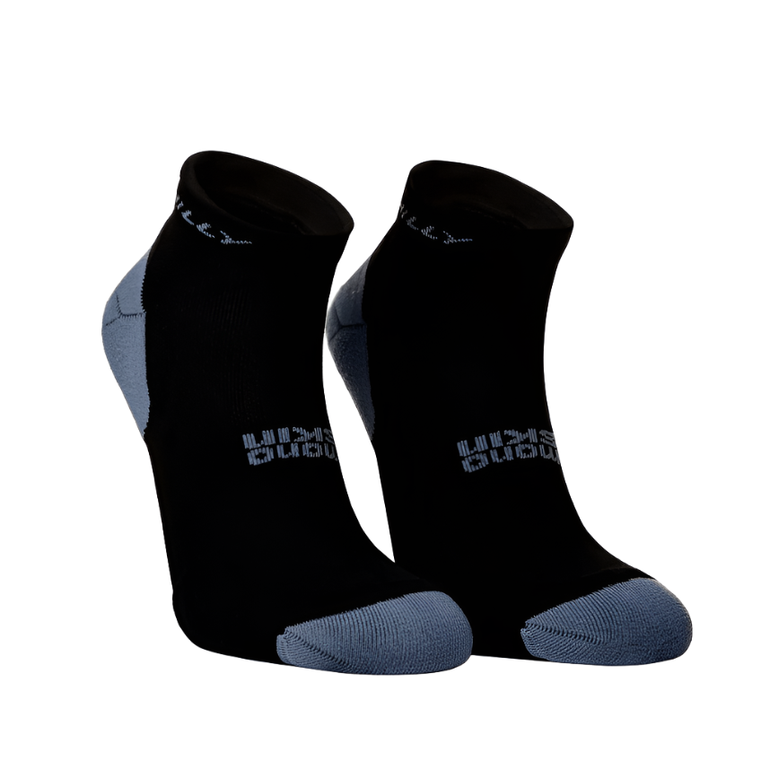 Hilly Mens Socks Active Socklet White/Black/Grey - Donaghys