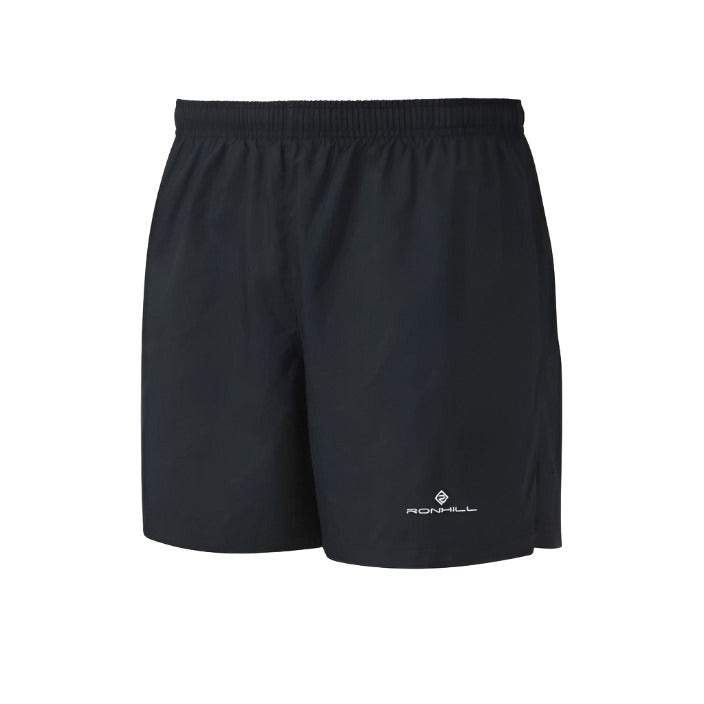 Ronhill Core men's black 5-inch running shorts