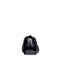 Clarks Girls School Shoe Scala Lace Y Black Leather - Donaghys