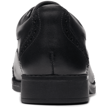 Clarks Girls Shoe Aubrie Tap Y Black Leather - Donaghys