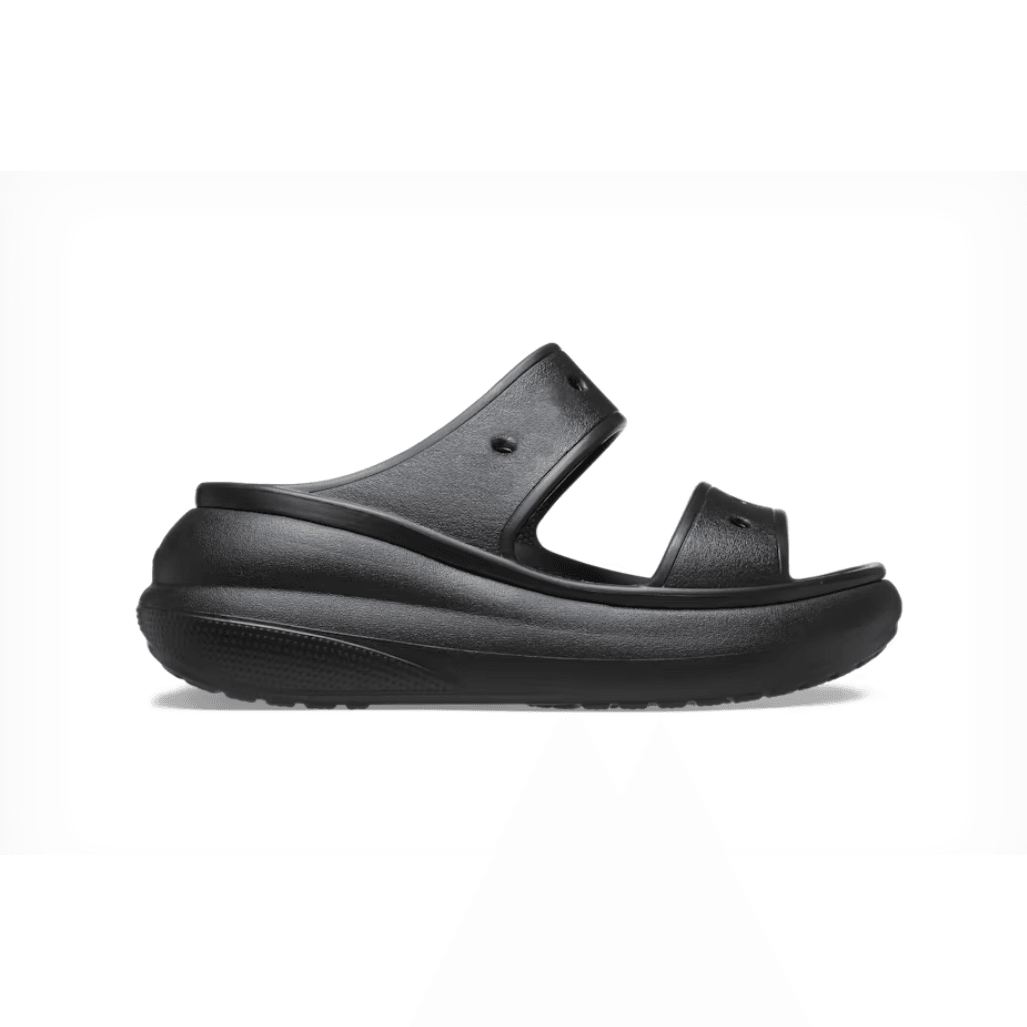 Crocs Womens Classic Crush Sandal Black - Donaghys