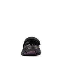 Clarks Girls School Shoe Sea Shimmer T Black Leather - Donaghys