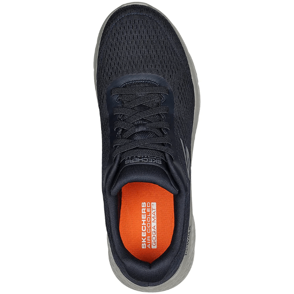 Skechers Mens Trainer Go Walk Flex Remark Navy Grey Donaghys