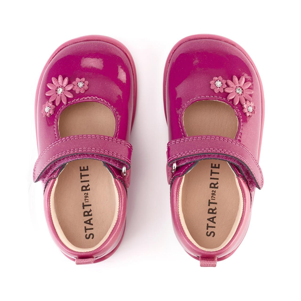 Startrite Girls Shoe Fairy Tale Berry Glitter Patent - Donaghys