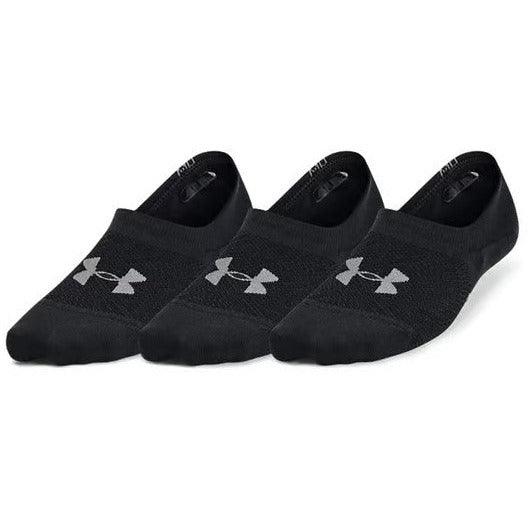 Under Armour Womens 3 Pairs Breathe Lite Short Socks Black - Donaghys