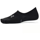 Under Armour Womens 3 Pairs Breathe Lite Short Socks Black - Donaghys
