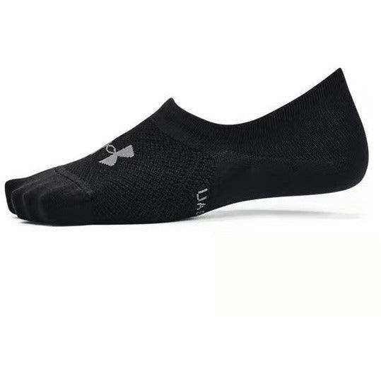 Under Armour Womens 3 Pairs Breathe Lite Short Socks Black - Donaghys