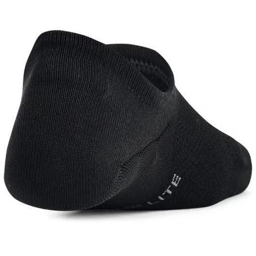 Under Armour Womens 3 Pairs Breathe Lite Short Socks Black - Donaghys