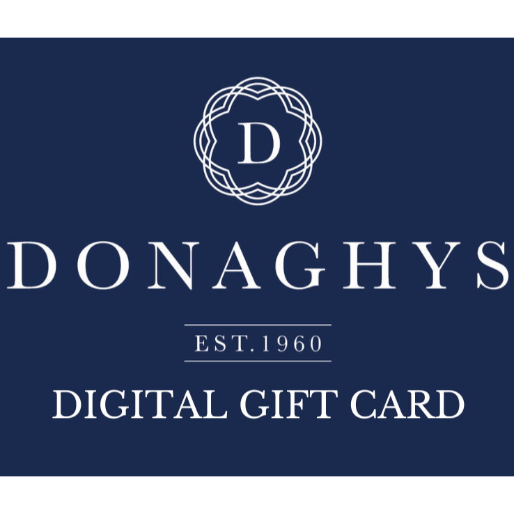 Donaghys digital gift card, redeemable online